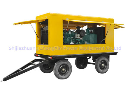 Trailer Rain Proof Diesel Generator 10KW-800KW